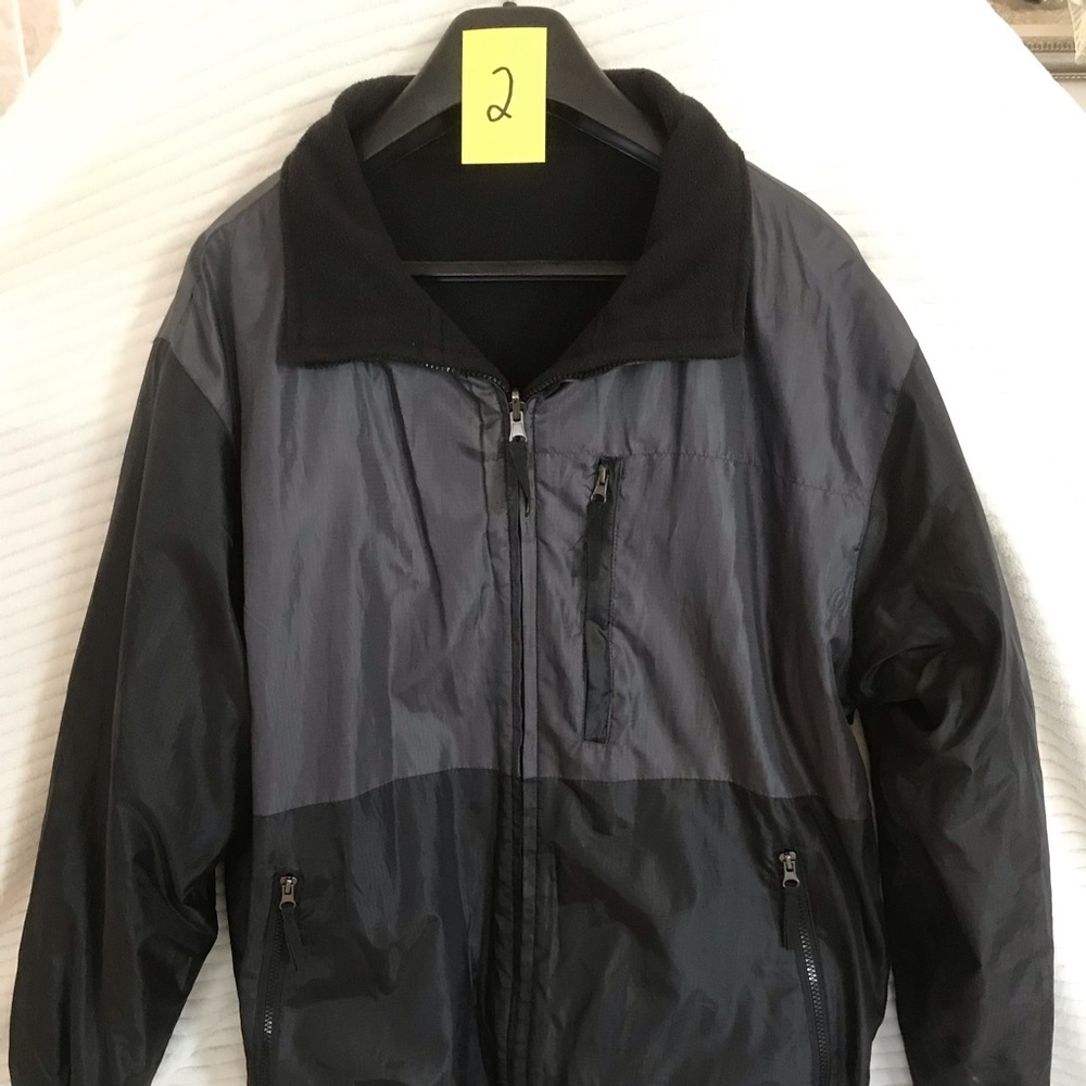 No brand name, large, reversible jacket.